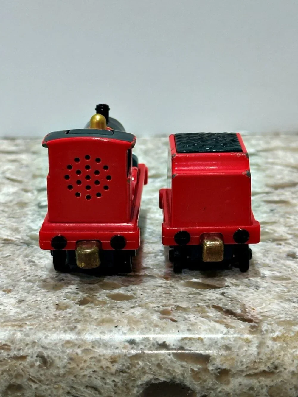 Thomas & Friends James and Tender 2008 Take Along Diecast Light Sounds WORKS!!!